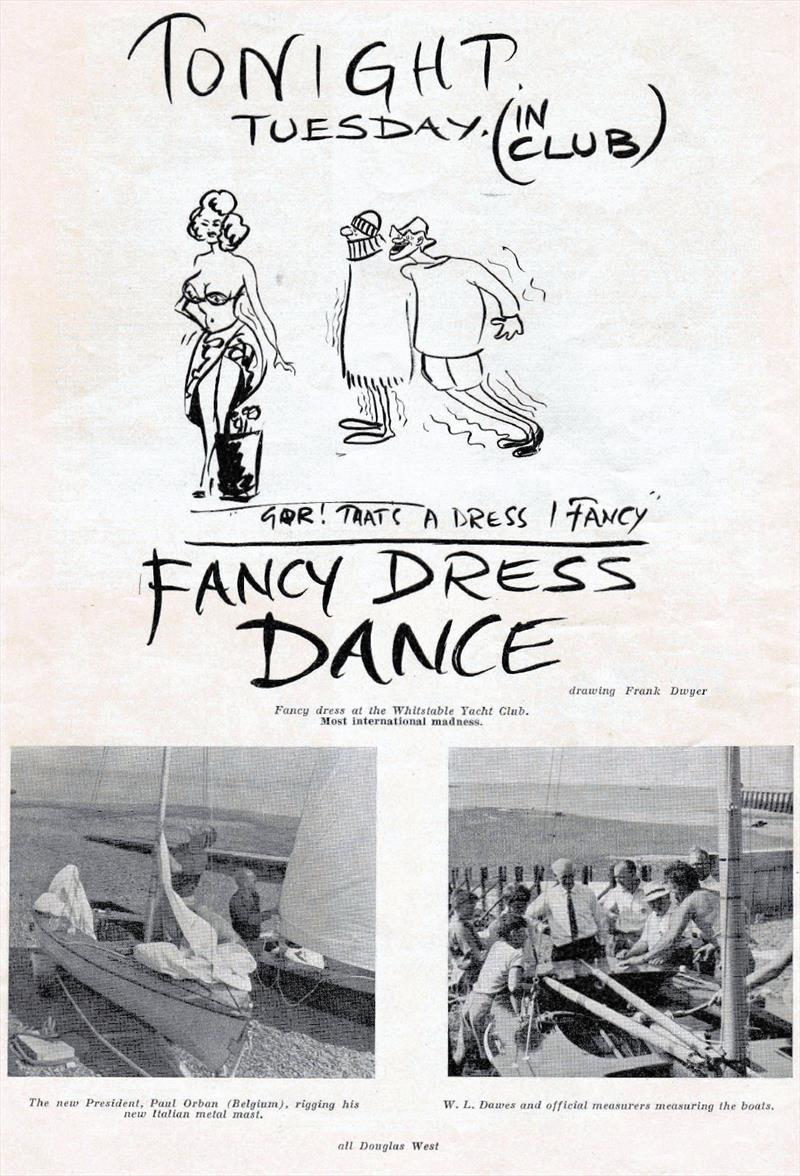 Extracts from Flying Dutchman Bulletin no.22 - November 1959 photo copyright Whitstable YC taken at Whitstable Yacht Club and featuring the Flying Dutchman class