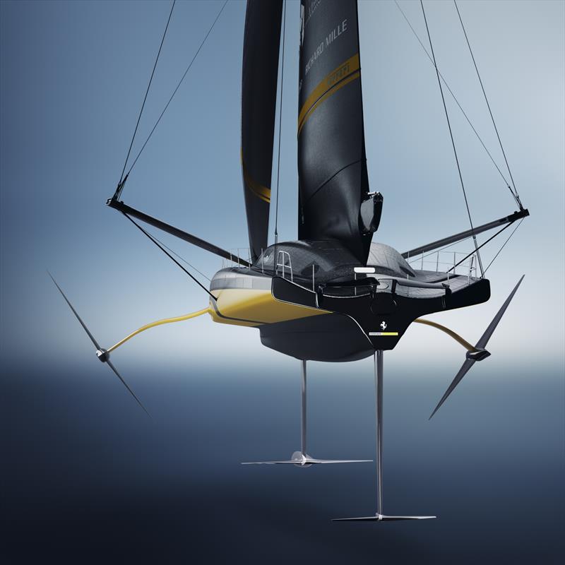 Ferrari reveals the Hypersail livery - photo © Ferrari