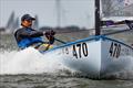 © Robert Deaves Martijn van Muyden, NED - Finn World Masters, Day 2 © Robert Deaves