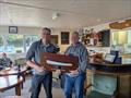 John Greenwood wins the 2025 Finn Northern Area Championship at West Riding Sailing Club &copy; WRSC