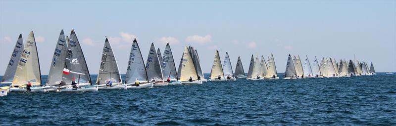 Finn World Masters at Kavala day 2 - photo © Mariya Abashkina