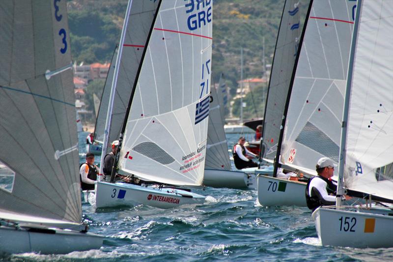 Finn World Masters at Kavala day 2 - photo © Mariya Abashkina