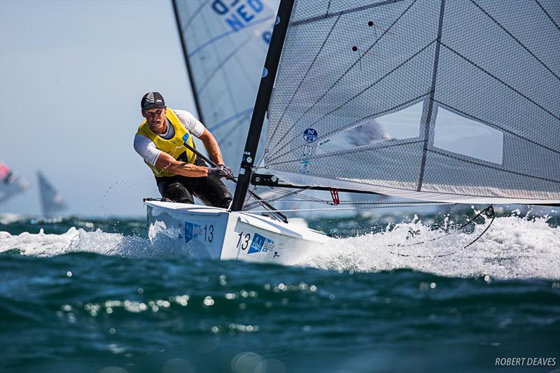 Josh Junior during the 2019 Finn Gold Cup in Melbourne, Australia - photo © Robert Deaves