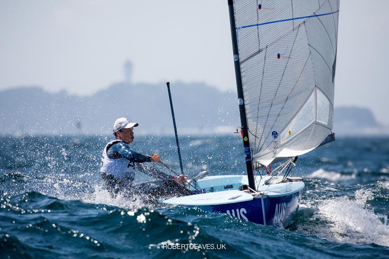 Jake Lilley, AUS at the Tokyo 2020 Olympic Sailing Competition - photo © Robert Deaves / www.robertdeaves.uk