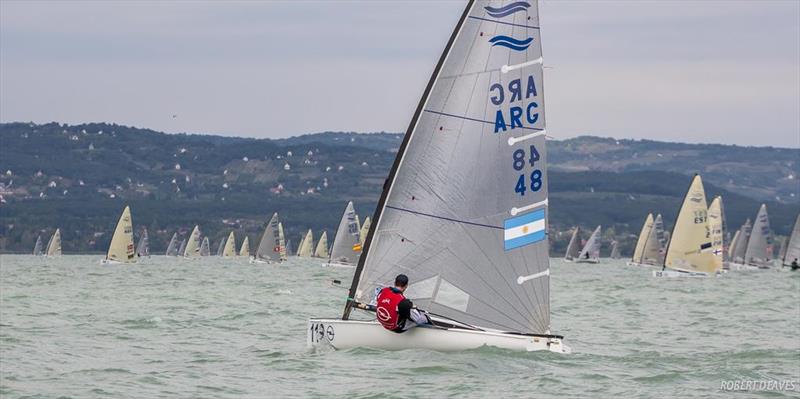 `You're never alone in a Finn` photo copyright Robert Deaves / Finn Class taken at  and featuring the Finn class