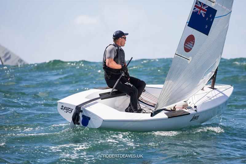 Josh Junior (NZL) - Finn Gold Cup - Porto, Portugal - May 2021 - photo © Robert Deaves / Finn Class