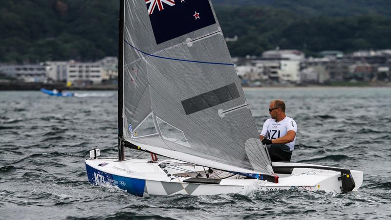 Tokyo2020 - Day 3 - July, 27, - Enoshima, Japan. Finn (Josh Junior) NZL - photo © Richard Gladwell - Sail-World.com / nz