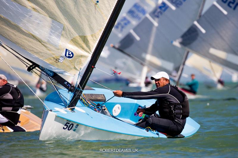 Akos Lukats - Day 3 at the 2021 Finn European Masters - photo © Robert Deaves