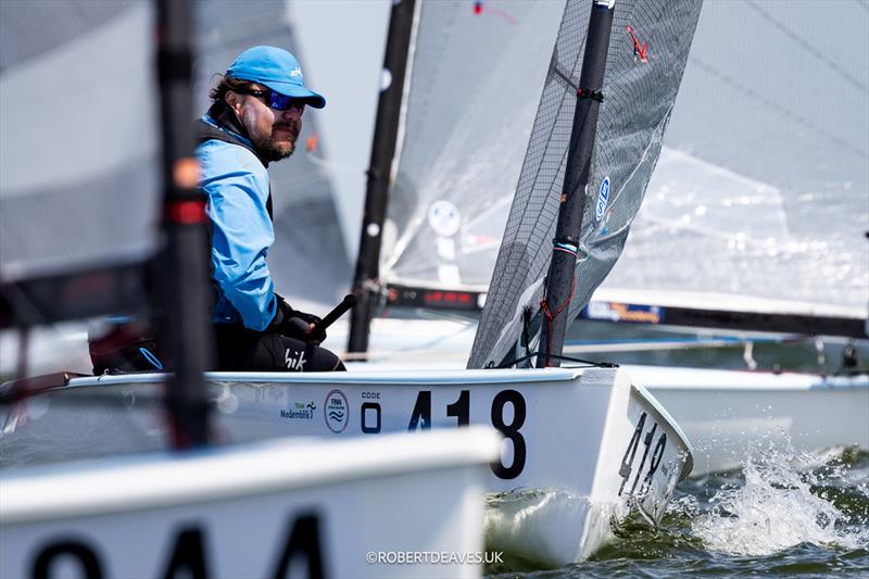 Cristiano Ruschmann, BRA - Finn World Masters, Day 2 - photo © Robert Deaves