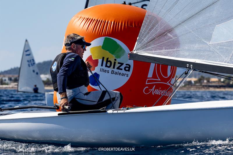 Christoph Burger, SUI - 2025 Spanish Open Finn Championship in Ibiza - photo © Robert Deaves