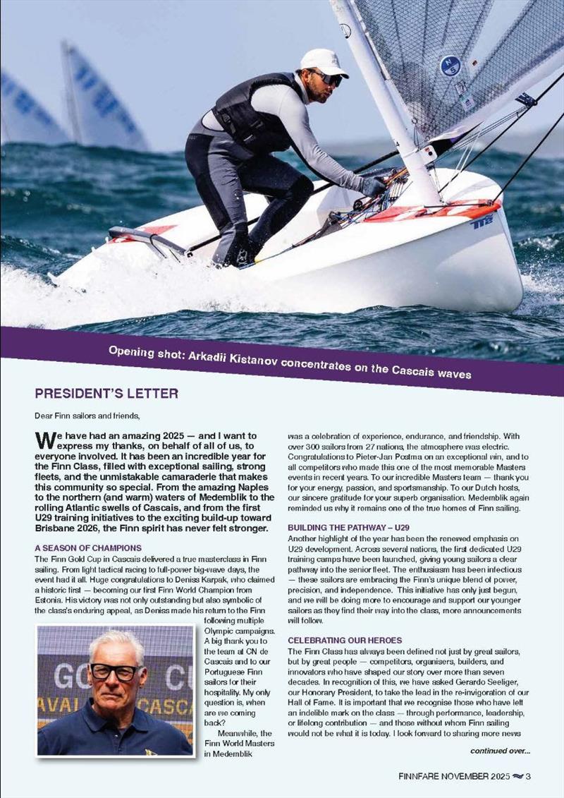 November 2025 FINNFARE - photo © Robert Deaves