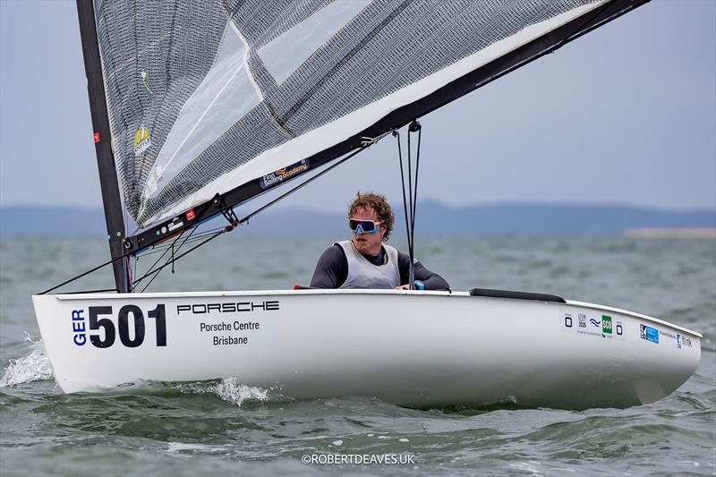 Fabian Lemmel, GER - 2026 Finn World Masters day 2 - photo © Robert Deaves / www.robertdeaves.uk