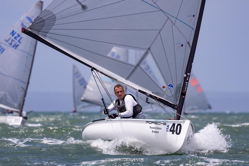 Marko Kolic, ITA - 2026 Finn World Masters - photo © Robert Deaves