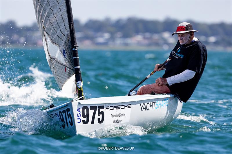 Gus Miller - Taking part in the final Finn Gold Cup race in 2026 - photo © Robert Deaves / www.robertdeaves.uk