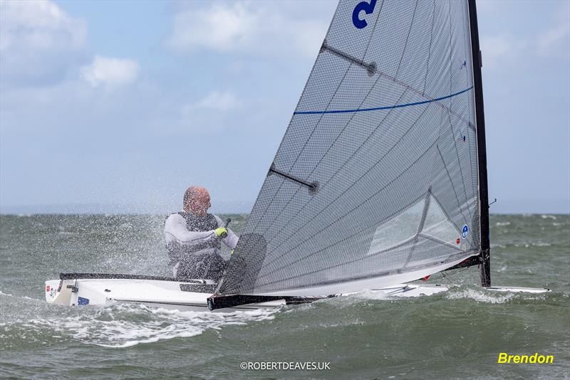 Brendon Hogg, (NZL) - Finn Gold Cup & Finn Masters World Championship - Brisbane - February 2026 - photo © Robert Deaves / Finn Class