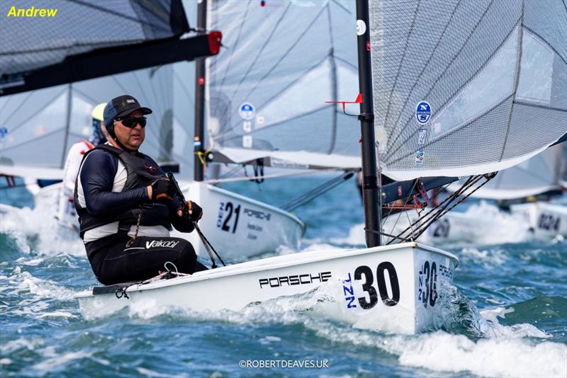 Andrew Duncan (NZL) - Finn Gold Cup & Finn Masters World Championship - Brisbane - February 2026 - photo © Robert Deaves / Finn Class
