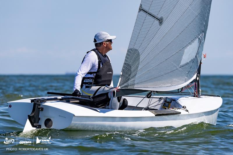 Laurent Hay, FRA - Finn Open and U29 European Championship 2026 at Gdynia, Poland - Day 4 - photo © Robert Deaves / www.robertdeaves.uk