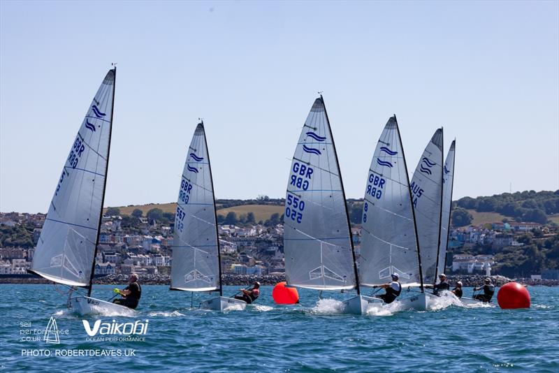 Vaikobi British Finn National Championship at Brixham Day 2 - photo © Robert Deaves / www.robertdeaves.uk