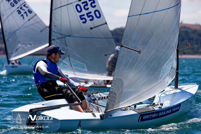 Vaikobi British Finn National Championship at Brixham Day 2 - photo © Robert Deaves / www.robertdeaves.uk