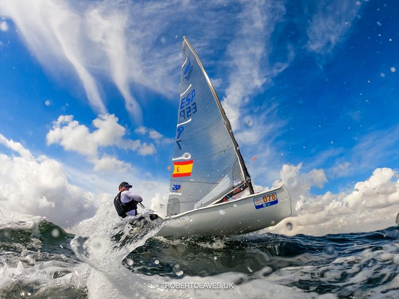 Finn World Masters on Mar Menor in 2021 - photo © Robert Deaves