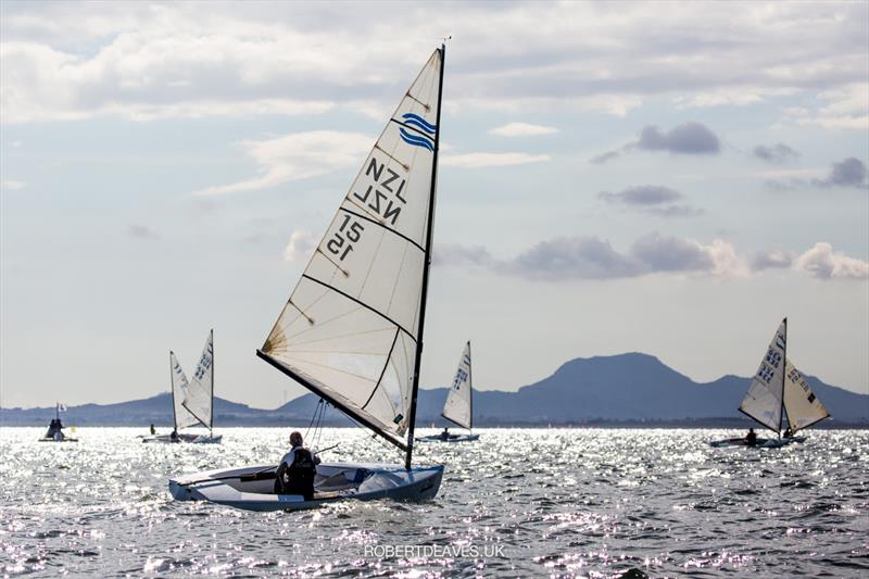 Finn World Masters on Mar Menor in 2021 - photo © Robert Deaves
