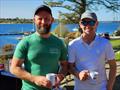 Ewen Barry and Sandy Rimmington take second - Fireball Open Championship at Lough Ree © Frank Miller