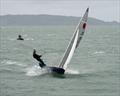 Caught by a gust during the Irish Fireball End of Season Championship at Howth © Neil Murphy / HYC