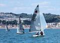 A huge lead for Heather Macfarlane and Chris Payne on Day 5 of the 2026 Fireball World Championship at the Royal Torbay Yacht Club &copy; Mark Jardine