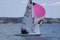 Olivier Burgaud and Florence Devaux on Day 5 of the 2026 Fireball World Championship at the Royal Torbay Yacht Club &copy; Mark Jardine