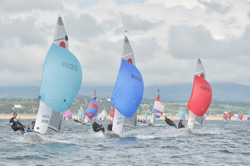 Gul Fireball World Championship day 2 photo copyright Lee Whitehead / www.photolounge.co.uk taken at Plas Heli Welsh National Sailing Academy and featuring the Fireball class