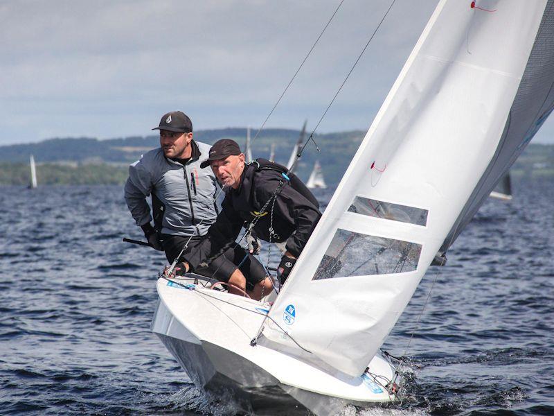 Tom Gillard & Andy Thompson win the Gul Fireball World Championship at Lough Derg - photo © Oisín Higgins