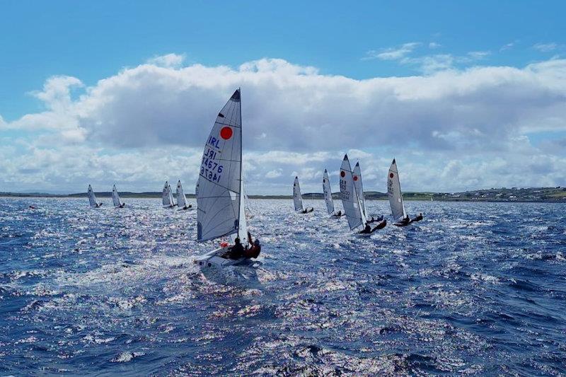 Fireball Ulster Championship at Mullaghmore photo copyright Ossian Geraghty taken at Mullaghmore Sailing Club and featuring the Fireball class
