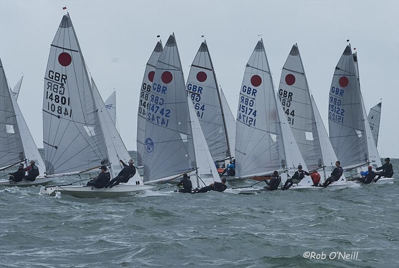 Fireball open meeting at Hayling Island - photo © Rob O'Neill