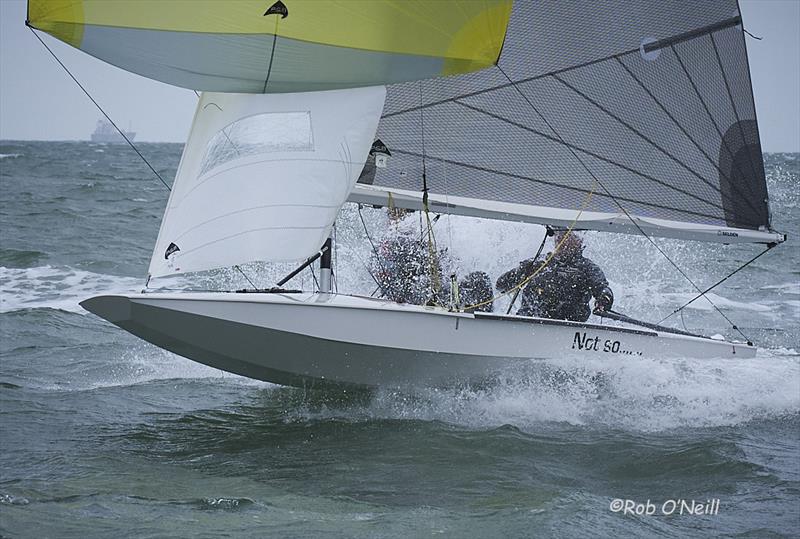 Fireball open meeting at Hayling Island - photo © Rob O'Neill