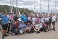 Tideway Dinghy Derby - Firefly class celebrate at the finish &copy; NFA