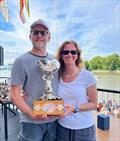 Tideway Dinghy Derby - Angus Cook and Lucie Hopkins win overall &copy; NFA