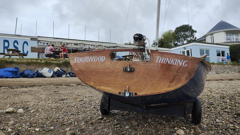 Wooden boat stage photo copyright Southampton International Boat Show taken at  and featuring the Firefly class