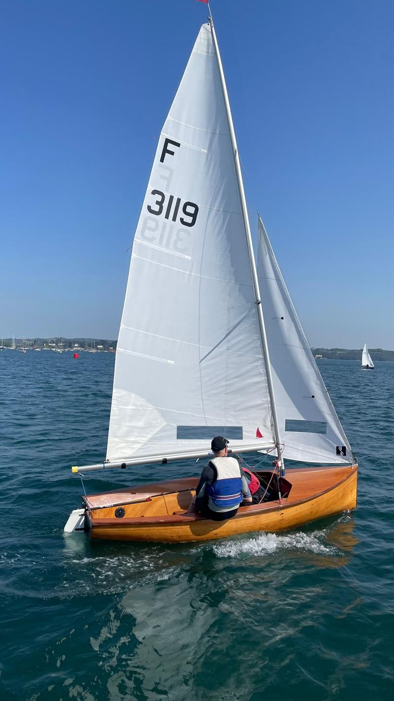 Roger Morris and Izzy Bretherton during the Firefly South Western Championship at Restronguet - photo © Liz Evans