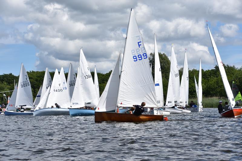 Norfolk Broads Firefly Open photo copyright Trish Barnes taken at Norfolk Broads Yacht Club and featuring the Firefly class