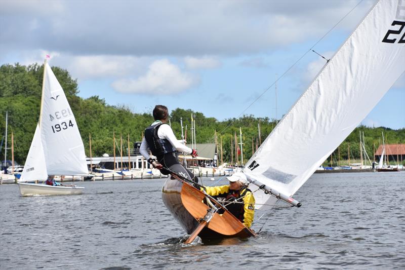 Norfolk Broads Firefly Open photo copyright Trish Barnes taken at Norfolk Broads Yacht Club and featuring the Firefly class