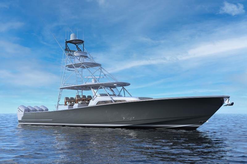 V-55 photo copyright Viking Yachts taken at  and featuring the Fishing boat class