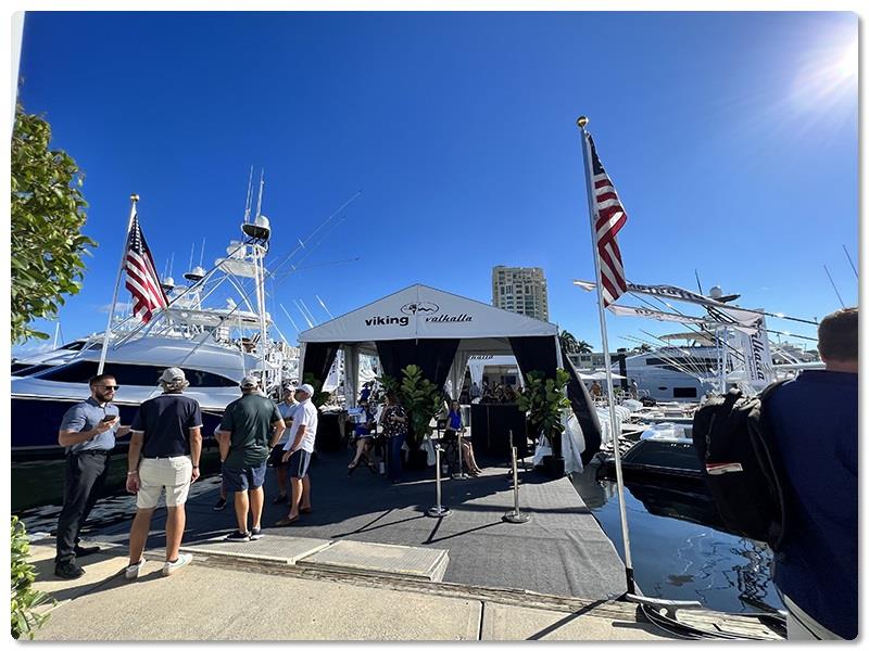 Viking Yachts at 2022 Fort Lauderdale International Boat Show - photo © Viking Yachts