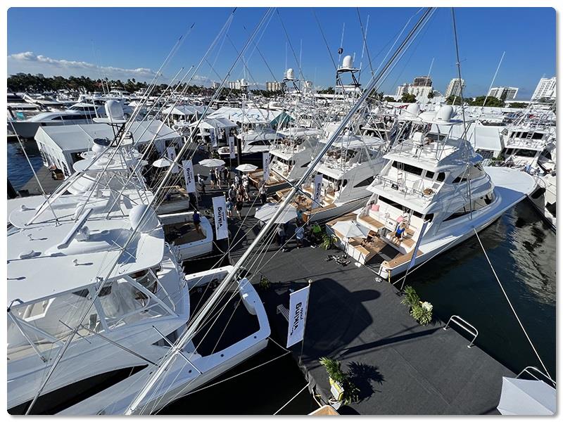 80 Enclosed Bridge with an open Sky Bridge (on the right) - photo © Viking Yachts