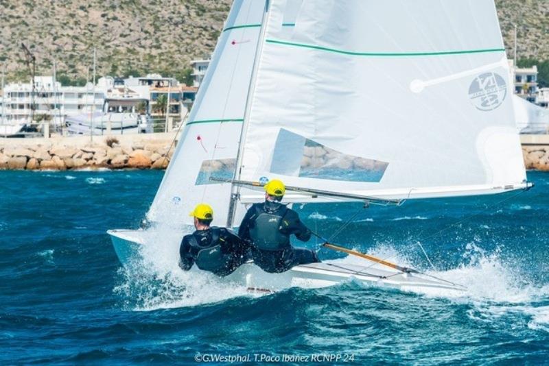 Flying 15 Spanish (Balearic) National Championship photo copyright G.Westphal. T.Paco Ibanez / RCNPP24 taken at Real Club Nautic Port de Pollenca and featuring the Flying Fifteen class