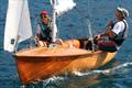 Classic/vintage Flying Junior sailing on Lake Massaciuccoli, Tuscany © Paolo Maccione