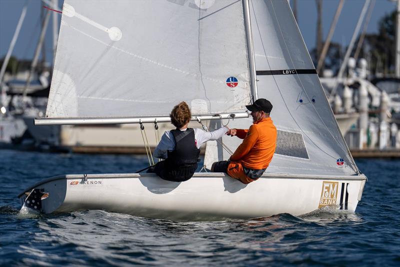 Junior Congressional Cup winning team of Otto Wehner and Pete Nicolas / Berntsson Sailing Team on day 3 of the 60th Congressional Cup - photo © Ian Roman / WMRT