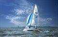 The leading Nordic Folkboat - Mersea Week &copy; Chrissie Westgate
