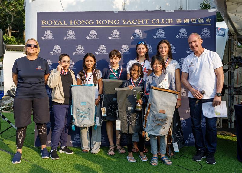 Interschools Sailing Festival 2025 photo copyright RHKYC/ Guy Nowell taken at Royal Hong Kong Yacht Club and featuring the Fusion class