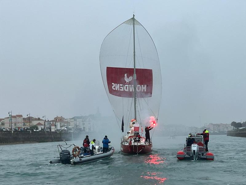 Clara/Howdens was the first boat home of the 2022 GGR fleet and sailed magnificently - photo © Nikki Curwen