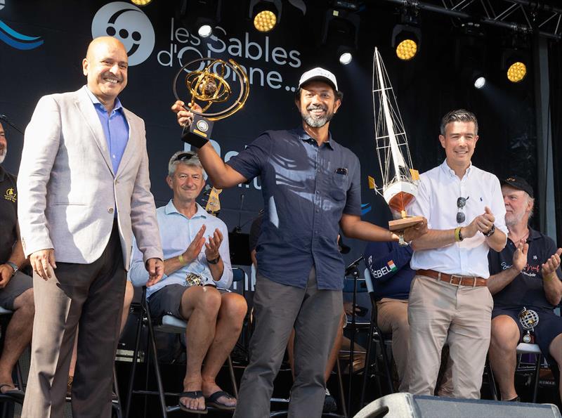 2022/3 Golden Globe Solo non-stop Round the World Yacht Race Prize Giving in Les Sables d'Olonne - Abhilash Tomy photo copyright Tim Bishop / GGR / PPL taken at  and featuring the Golden Globe Race class